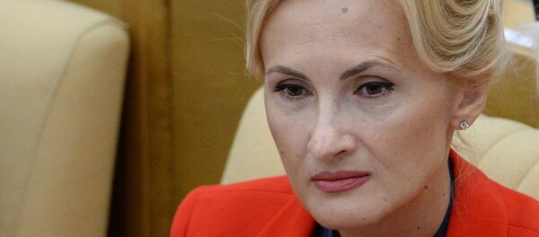 Irina Yarovaya, presidenta del Comité para la Seguridad y la resistencia a la Corrupción de la Duma Irina Yarovaya, presidenta del Comité para la Seguridad y la resistencia a la Corrupción de la Duma - Sputnik Mundo