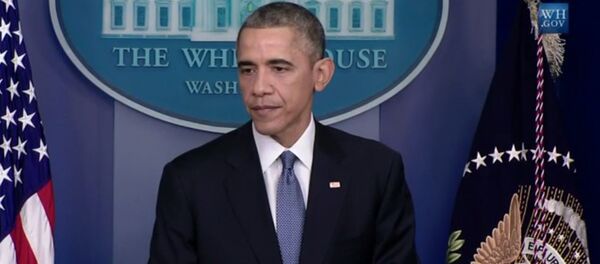 Presidente de EEUU, Barack Obama Presidente de EEUU, Barack Obama - Sputnik Mundo