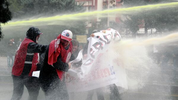 Manifestación por la enseñanza laica en Ankara - Sputnik Mundo