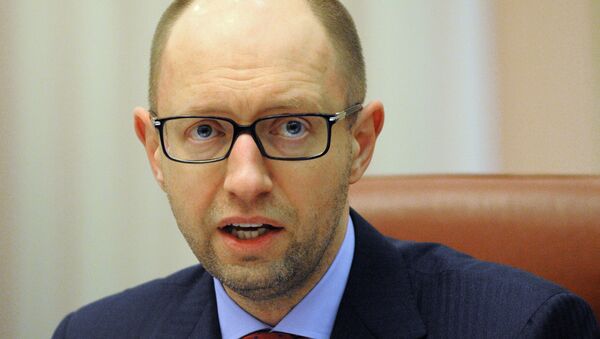 Arseni Yatseniuk, primer ministro de Ucrania - Sputnik Mundo