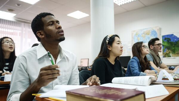 Estudiantes de Universidad de Rusia de la Amistad de los Pueblos - Sputnik Mundo