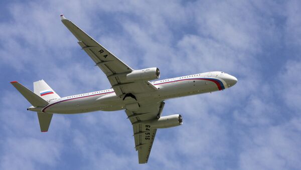 Avión ruso Tu-214 - Sputnik Mundo