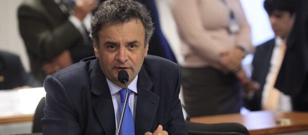 Aécio Neves, líder del Partido de la Social Democracia de Brasil (PSDB) - Sputnik Mundo