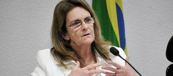 Graça Foster, presidenta de Petrobras - Sputnik Mundo