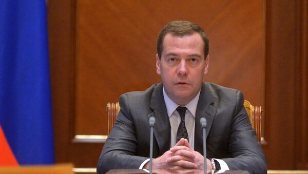Dmitri Medvédev, primer ministro ruso - Sputnik Mundo