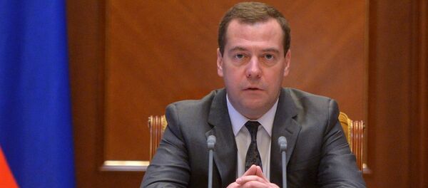 Dmitri Medvédev, primer ministro ruso Dmitri Medvédev, primer ministro ruso - Sputnik Mundo