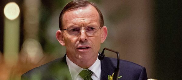 Tony Abbott, primer ministro de Australia - Sputnik Mundo