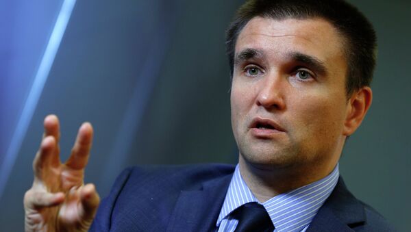 Pavló Klimkin, ministro de Exteriores de Ucrania - Sputnik Mundo