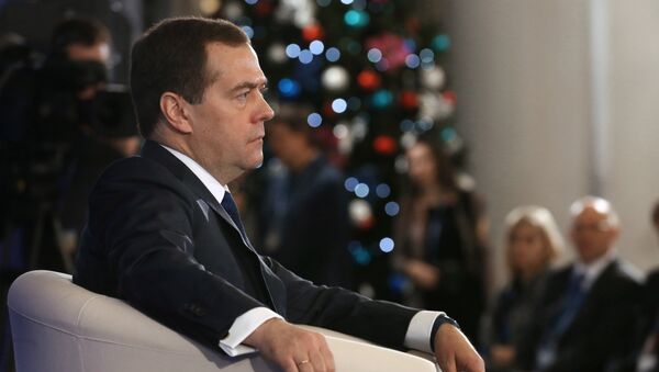 Dmitri Medvédev, primer ministro de Rusia - Sputnik Mundo