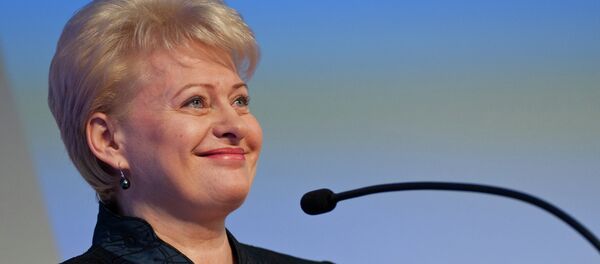Dalia Grybauskaite, presidenta de Lituania - Sputnik Mundo
