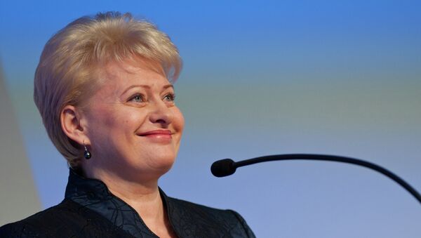 Dalia Grybauskaite, presidenta de Lituania - Sputnik Mundo