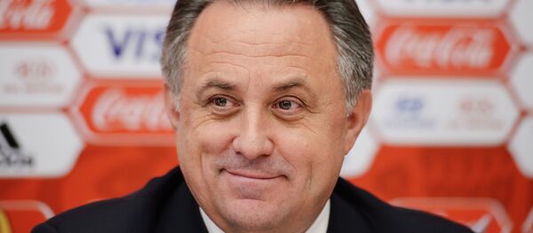 Vitali Mutkó, ministro de Deportes de Rusia y presidente del Comité Organizador 'Rusia 2018' - Sputnik Mundo