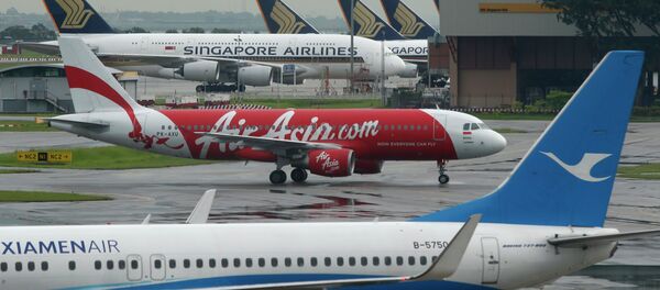 Siguiente vuelo QZ 8501 en el aeropuerto de Changi en Singapur 29 de diciembre - Sputnik Mundo