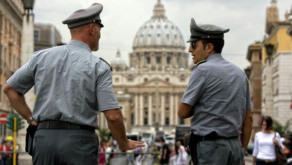 La policía italiana - Sputnik Mundo