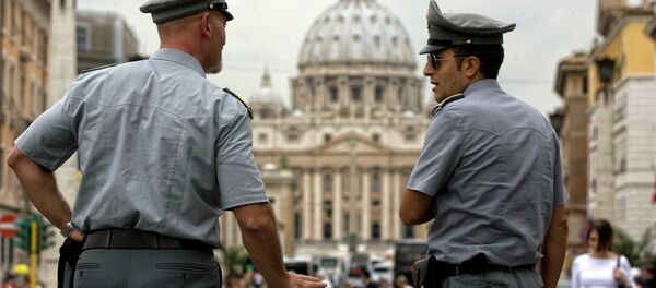 La policía italiana - Sputnik Mundo