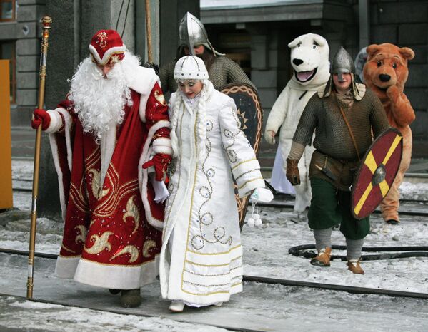 El principal Ded Moroz de Rusia - Sputnik Mundo