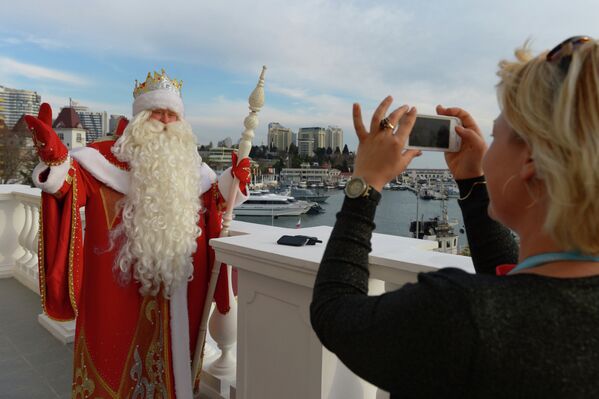 El principal Ded Moroz de Rusia - Sputnik Mundo