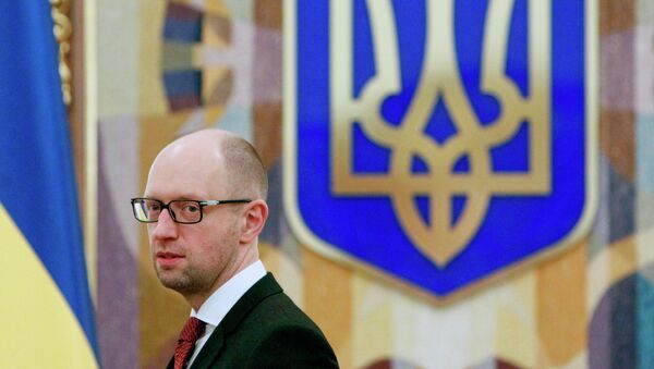 Arseni Yatseniuk, primer ministro de Ucrania - Sputnik Mundo