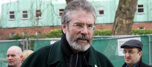 Gerry Adams, presidente de Sinn Fein Gerry Adams, presidente de Sinn Fein - Sputnik Mundo