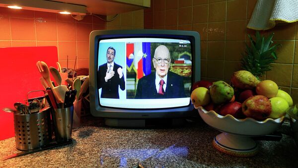 Napolitano confirma su próxima renuncia a la presidencia de Italia - Sputnik Mundo