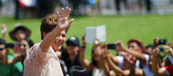 Dilma Rousseff, presidenta de Brasil Dilma Rousseff, presidenta de Brasil - Sputnik Mundo