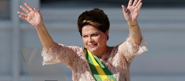Dilma Rousseff, presidenta de Brasil - Sputnik Mundo