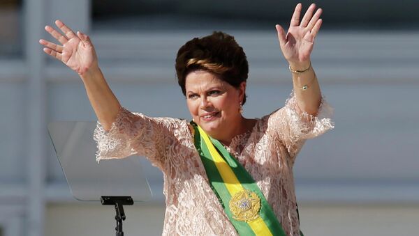 Dilma Rousseff, presidenta de Brasil - Sputnik Mundo