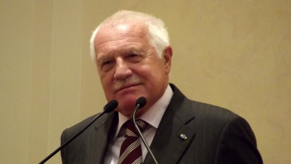 Vaclav Klaus, expresidente de la República Checa - Sputnik Mundo
