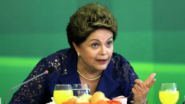 Dilma Rousseff, presidenta de Brasil - Sputnik Mundo