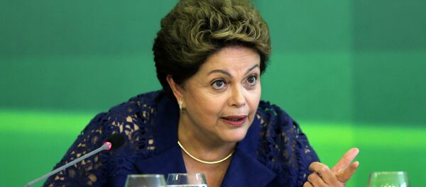 Dilma Rousseff, presidenta de Brasil - Sputnik Mundo