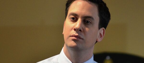 Ed Miliband, líder laborista británico - Sputnik Mundo