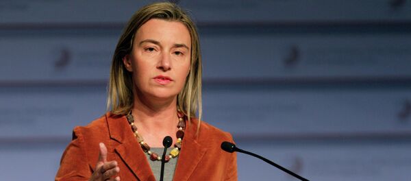 Federica Mogherini, jefa de la diplomacia europea Federica Mogherini, jefa de la diplomacia europea - Sputnik Mundo