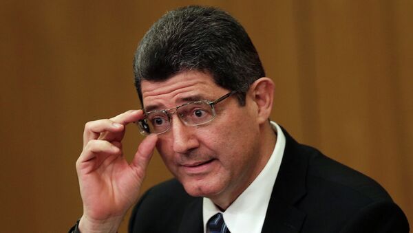 Joaquim Levy, ministro de Economía y Hacienda de Brasil - Sputnik Mundo