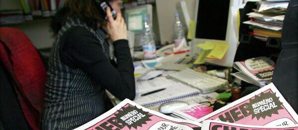 Caricaturistas árabes expresan su rabia por el ataque a Charlie Hebdo en sus viñetas - Sputnik Mundo