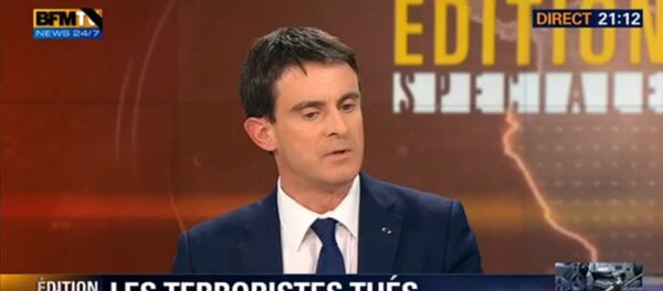 Jefe del Gobierno de Francia, Manuel Valls - Sputnik Mundo