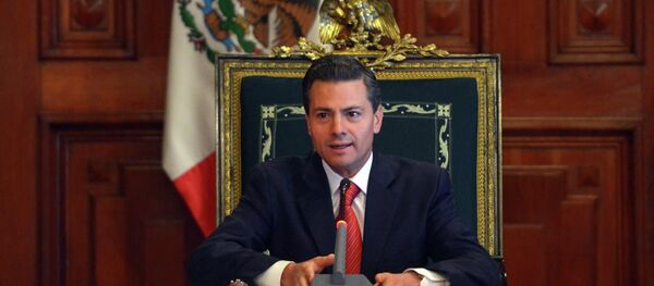 Presidente de México, Enrique Peña - Sputnik Mundo