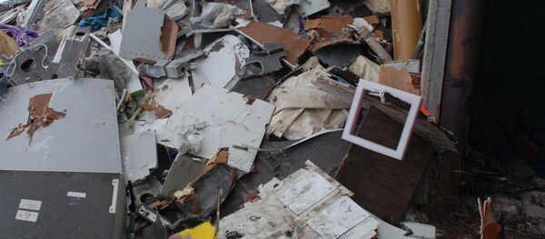 Lugar del siniestro del Boeing MH17 Lugar del siniestro del Boeing MH17 - Sputnik Mundo