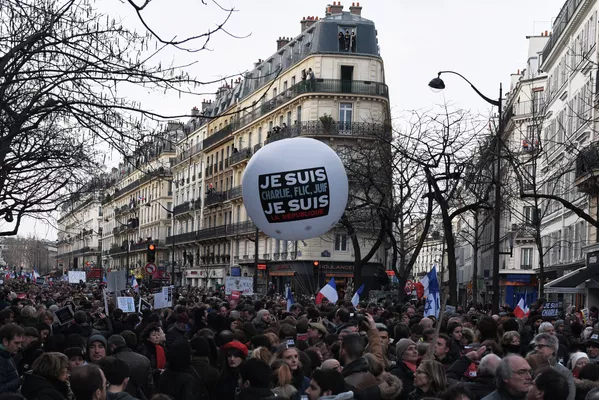 Marcha de la Unidad en París, la más multitudinaria de la historia francesa Marcha de la Unidad en París, la más multitudinaria de la historia francesa - Sputnik Mundo