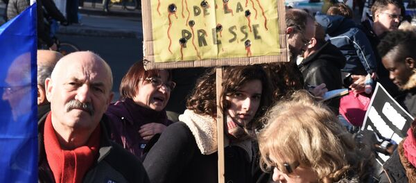 Marcha de la Unidad en París, la más multitudinaria de la historia francesa - Sputnik Mundo