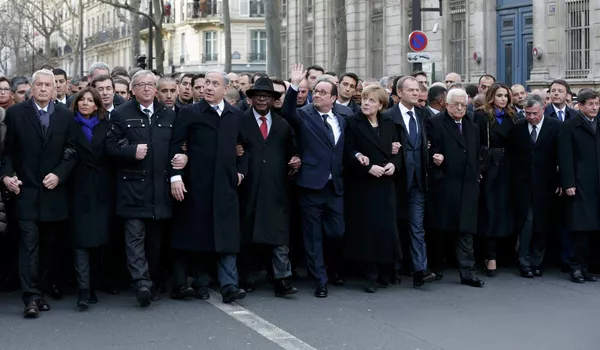 Marcha de la Unidad en París, la más multitudinaria de la historia francesa Marcha de la Unidad en París, la más multitudinaria de la historia francesa - Sputnik Mundo