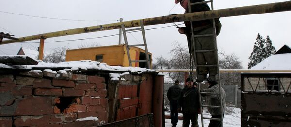 Daños en barrios residencialesde Donetsk - Sputnik Mundo