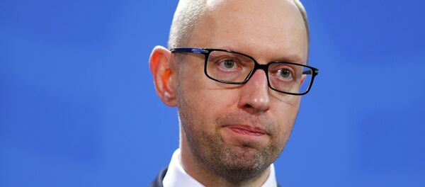 Arseni Yatseniuk, primer ministro de Ucrania Arseni Yatseniuk, primer ministro de Ucrania - Sputnik Mundo