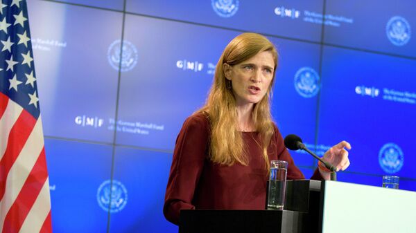 Samantha Power - Sputnik Mundo