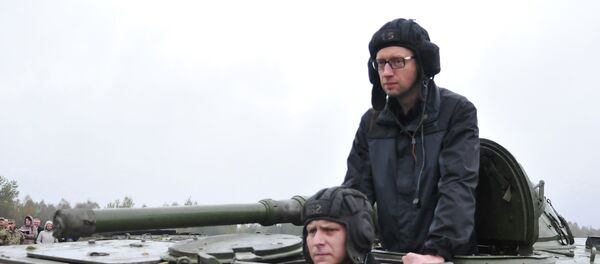 Arseni Yatseniuk, primer ministro de Ucrania - Sputnik Mundo