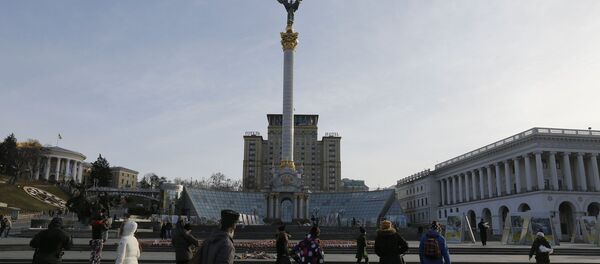 Plaza de la Independencia (Maidán Nezalézhnosti) en Kiev - Sputnik Mundo