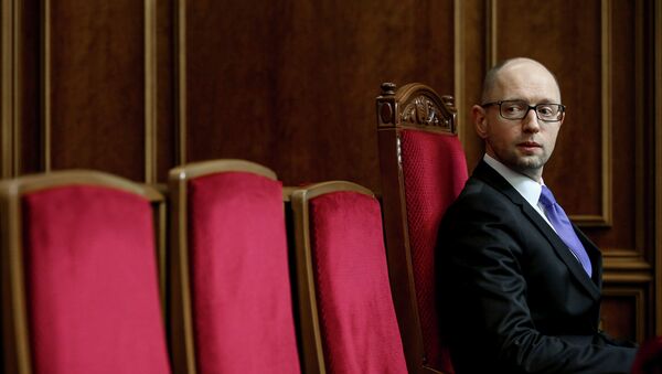 Arseni Yatseniuk, primer ministro de Ucrania - Sputnik Mundo