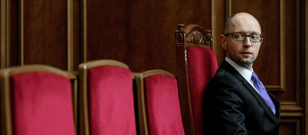 Arseni Yatseniuk, primer ministro de Ucrania - Sputnik Mundo