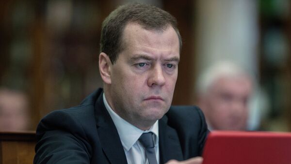 Dmitri Medvédev, primer ministro ruso Dmitri Medvédev, primer ministro ruso - Sputnik Mundo