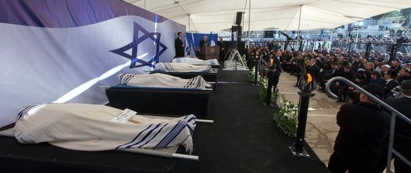 Despedida de las víctimas de los actos terroristas de París - Sputnik Mundo