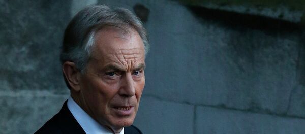 Tony Blair, exprimer ministro de Reino Unido - Sputnik Mundo